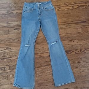 Vanilla Star Light Blue Flare Jeans